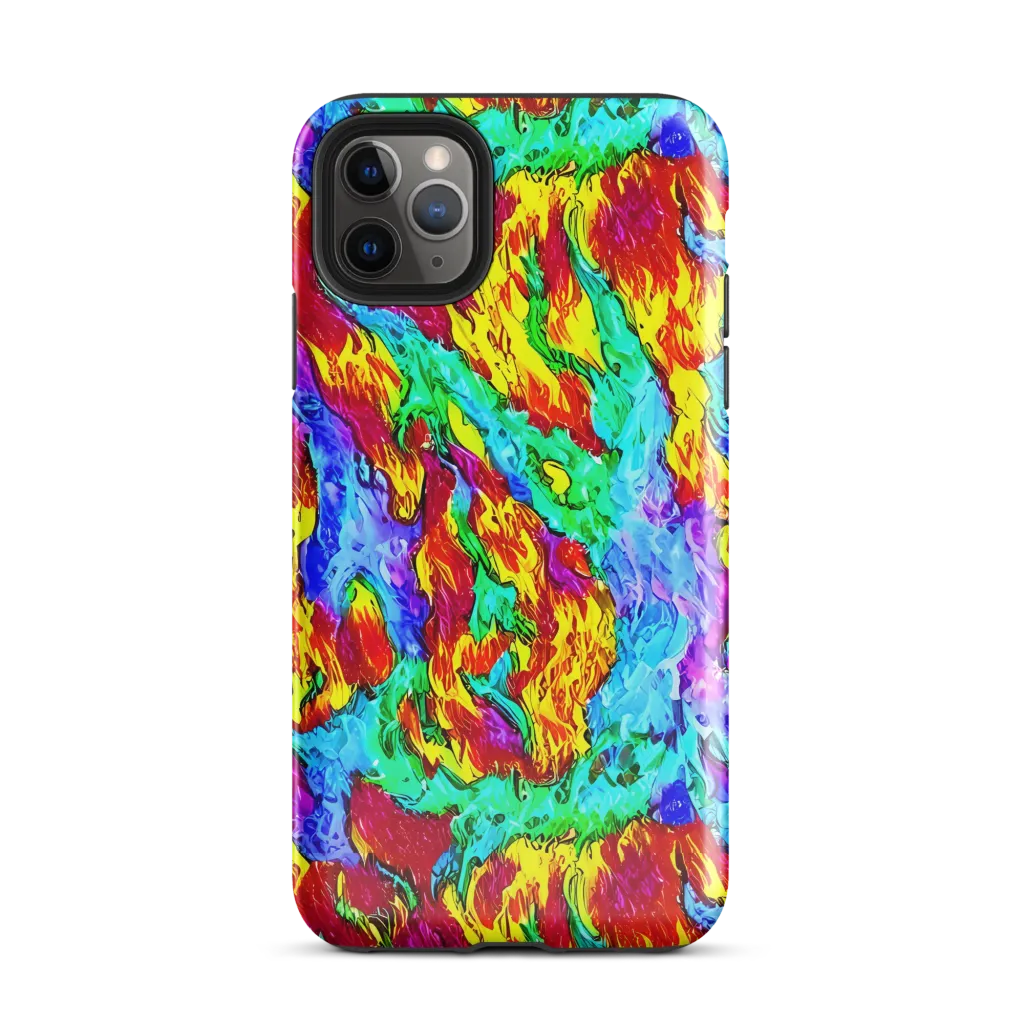 Prismatic Blaze on Tough Case for iPhone® — Front