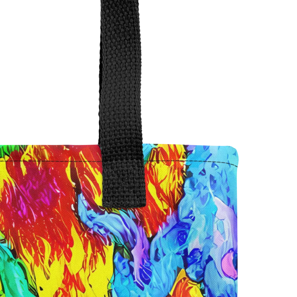 Prismatic Blaze on Tote Bag — Product details