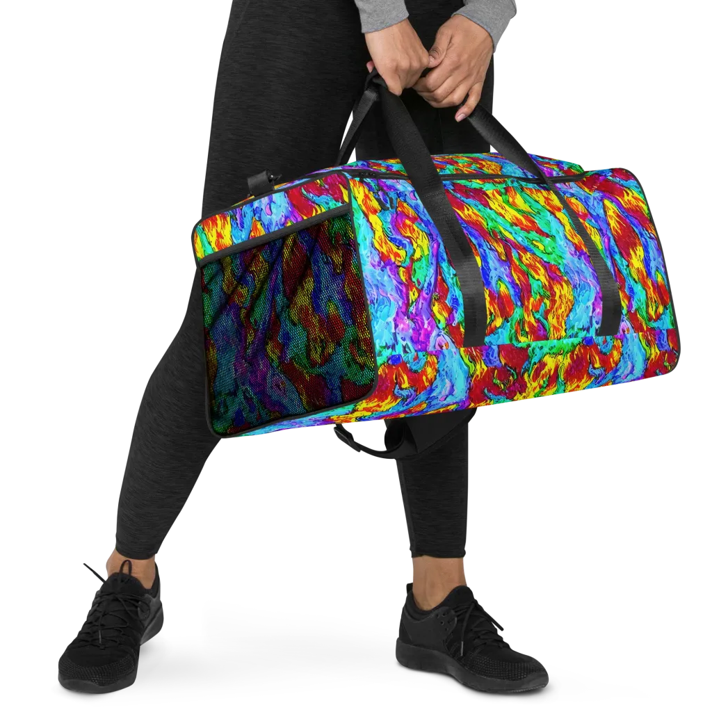 Prismatic Blaze on Duffle Bag — Right Front