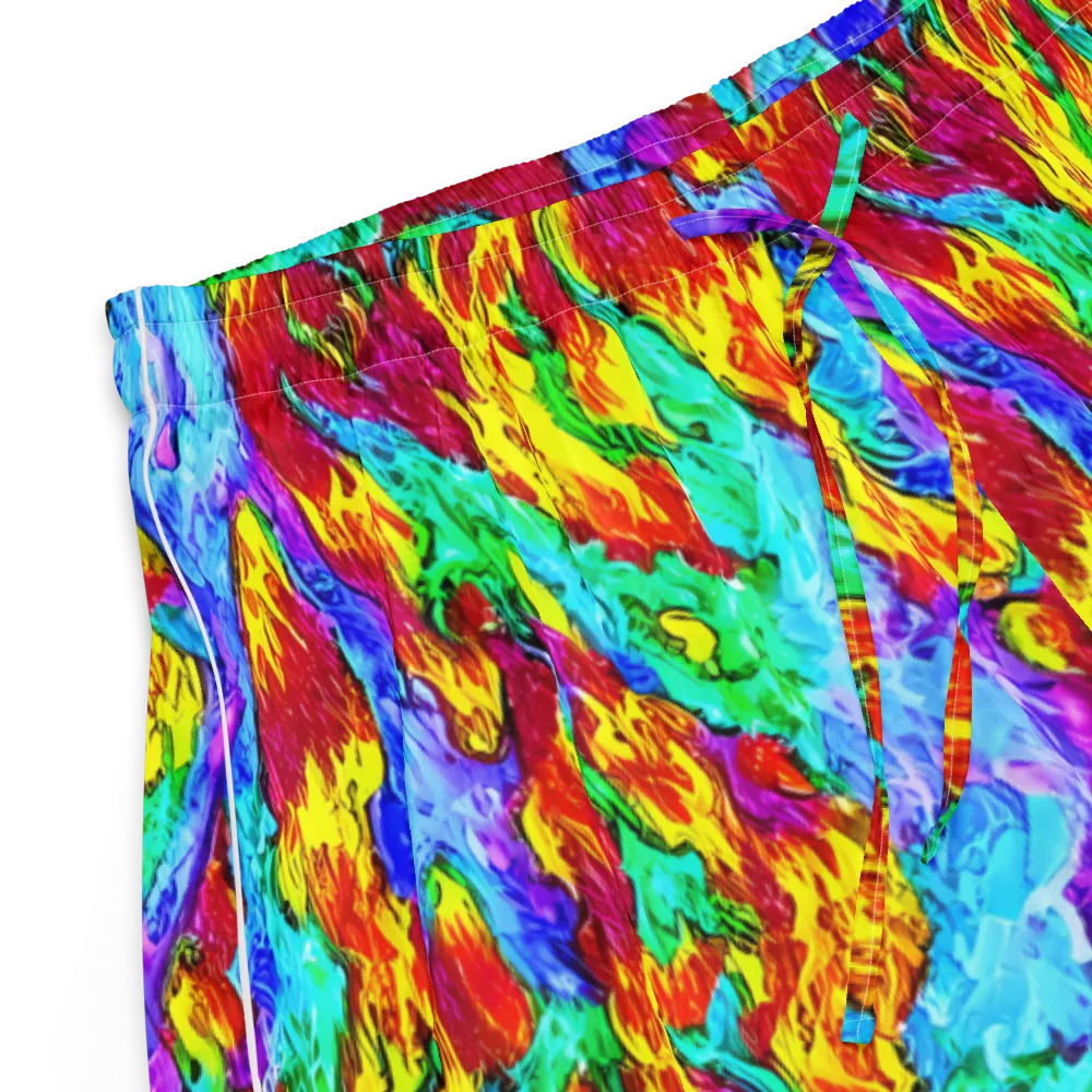 Prismatic Blaze on Women's Pajama Shorts — Product details