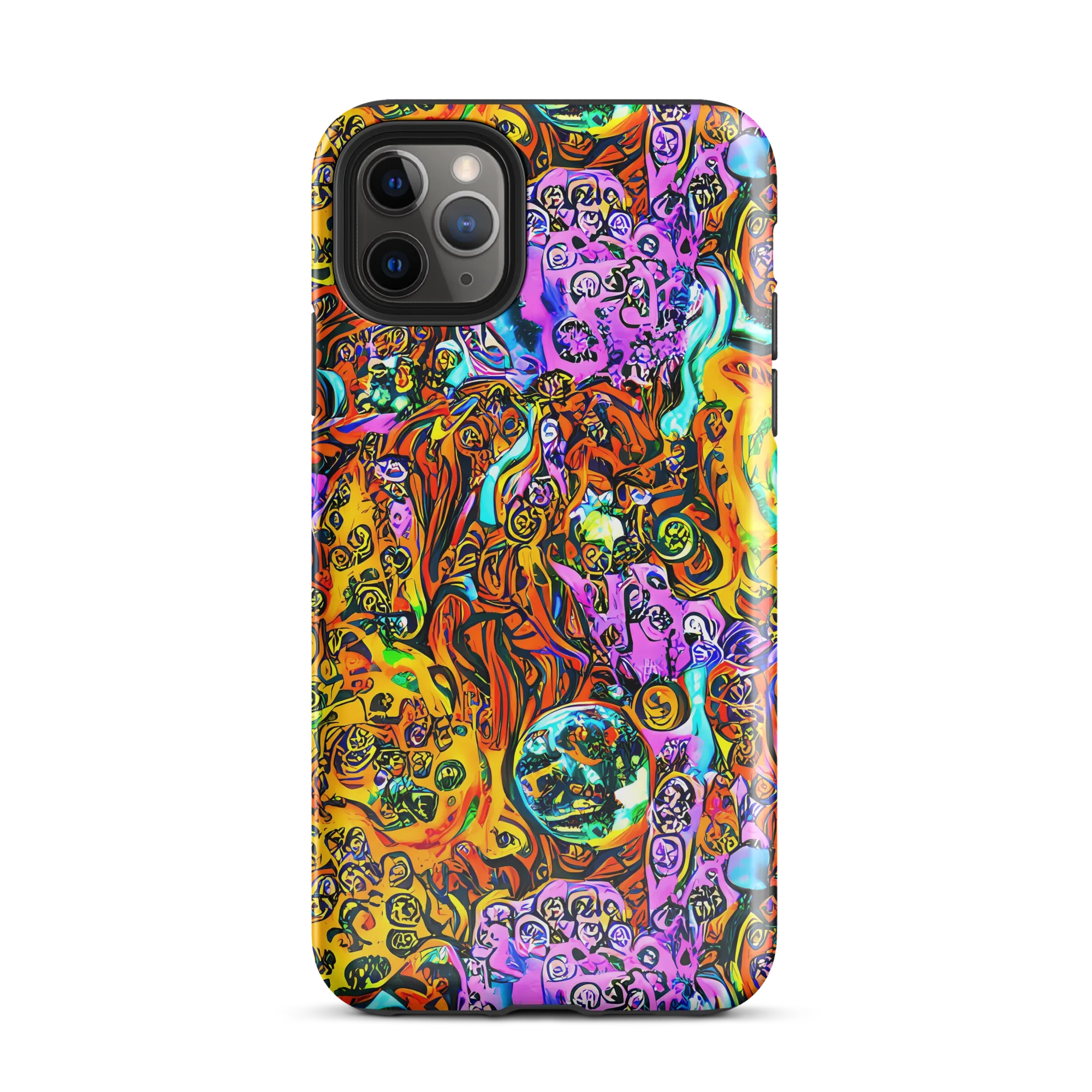 Orange Afterglow on Tough Case for iPhone® — Front