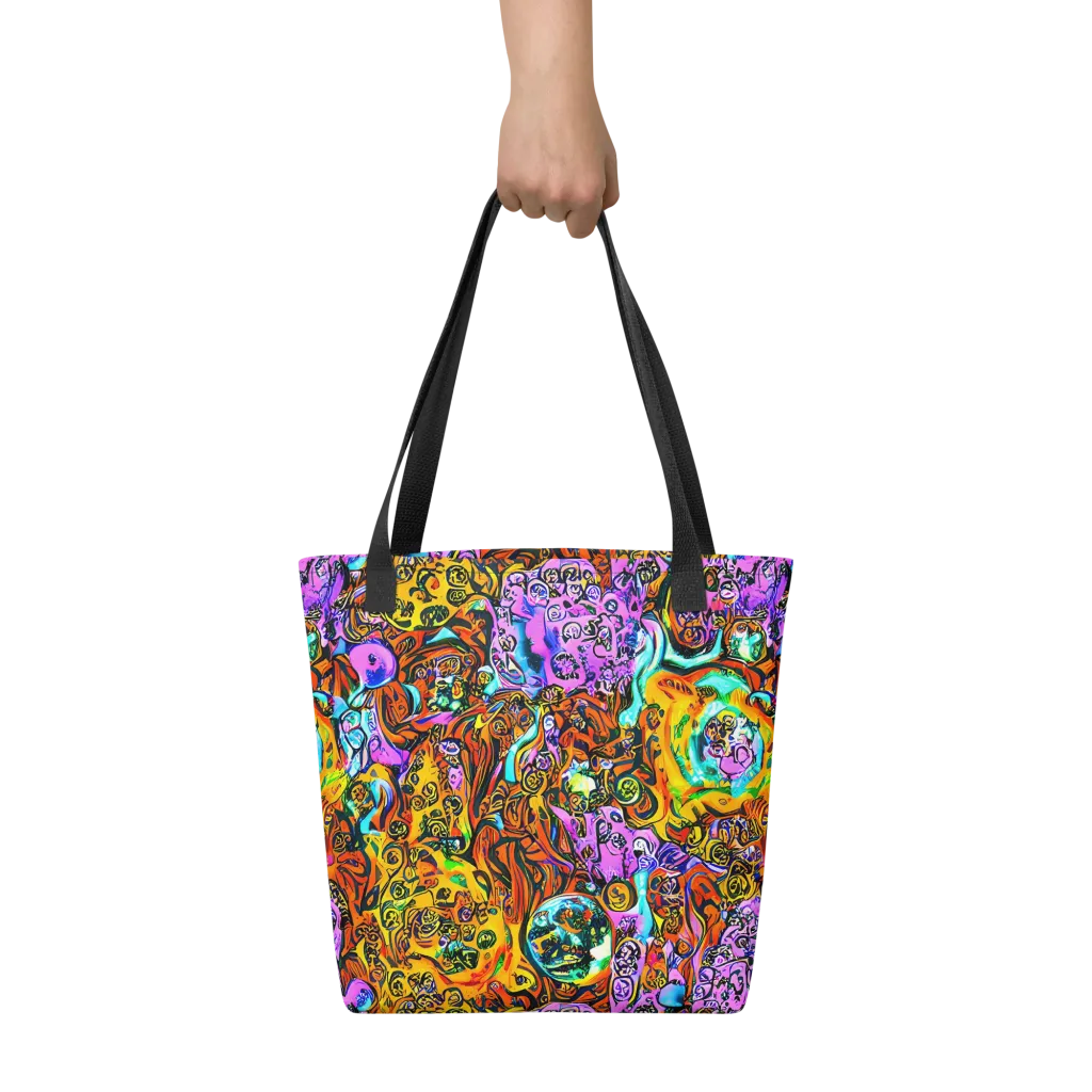 Orange Afterglow on Tote Bag — Front
