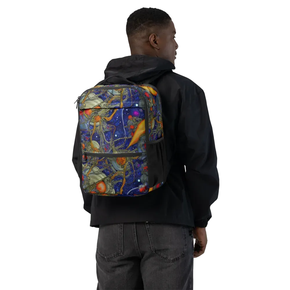 Astral Harvest on Utility Backpack — Back