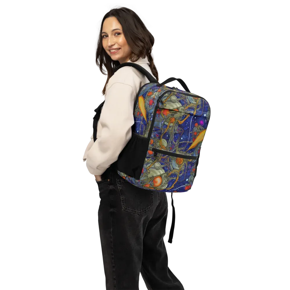 Astral Harvest on Utility Backpack — Back