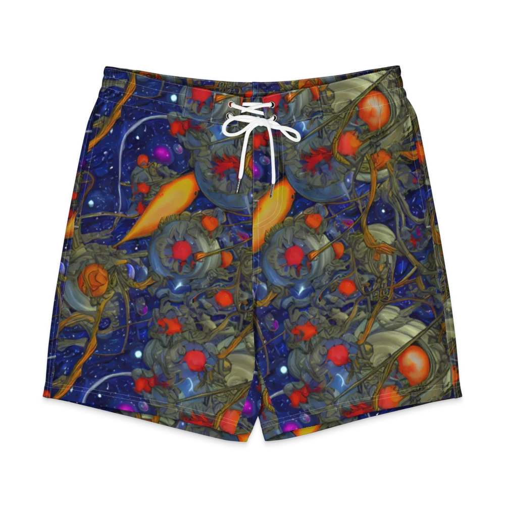 Astral Harvest on Men's Board Shorts — Front