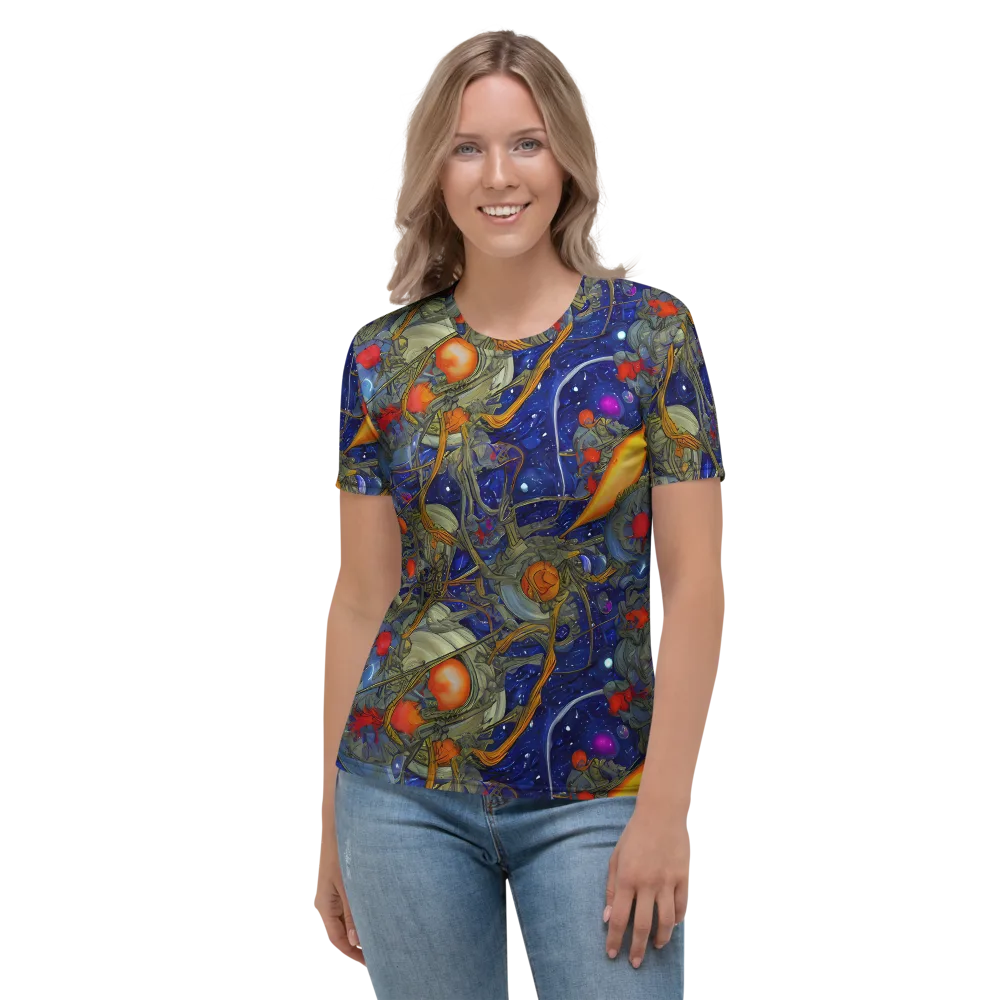 Astral Harvest on Women's Crew Neck T-Shirt — Front