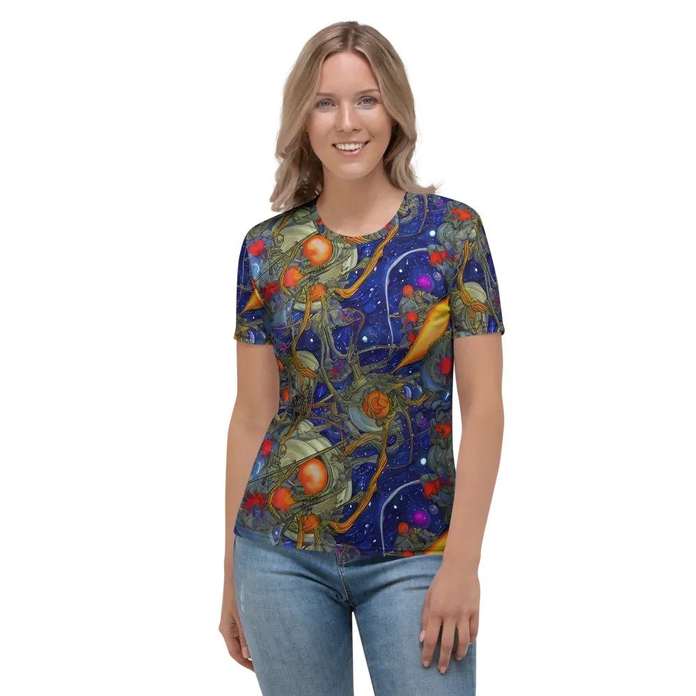 Astral Harvest on Women's Crew Neck T-Shirt — Front