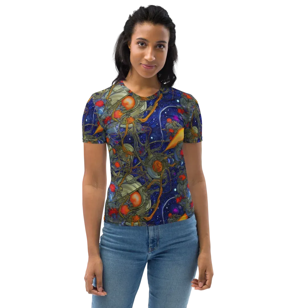 Astral Harvest on Women's Crew Neck T-Shirt — Front