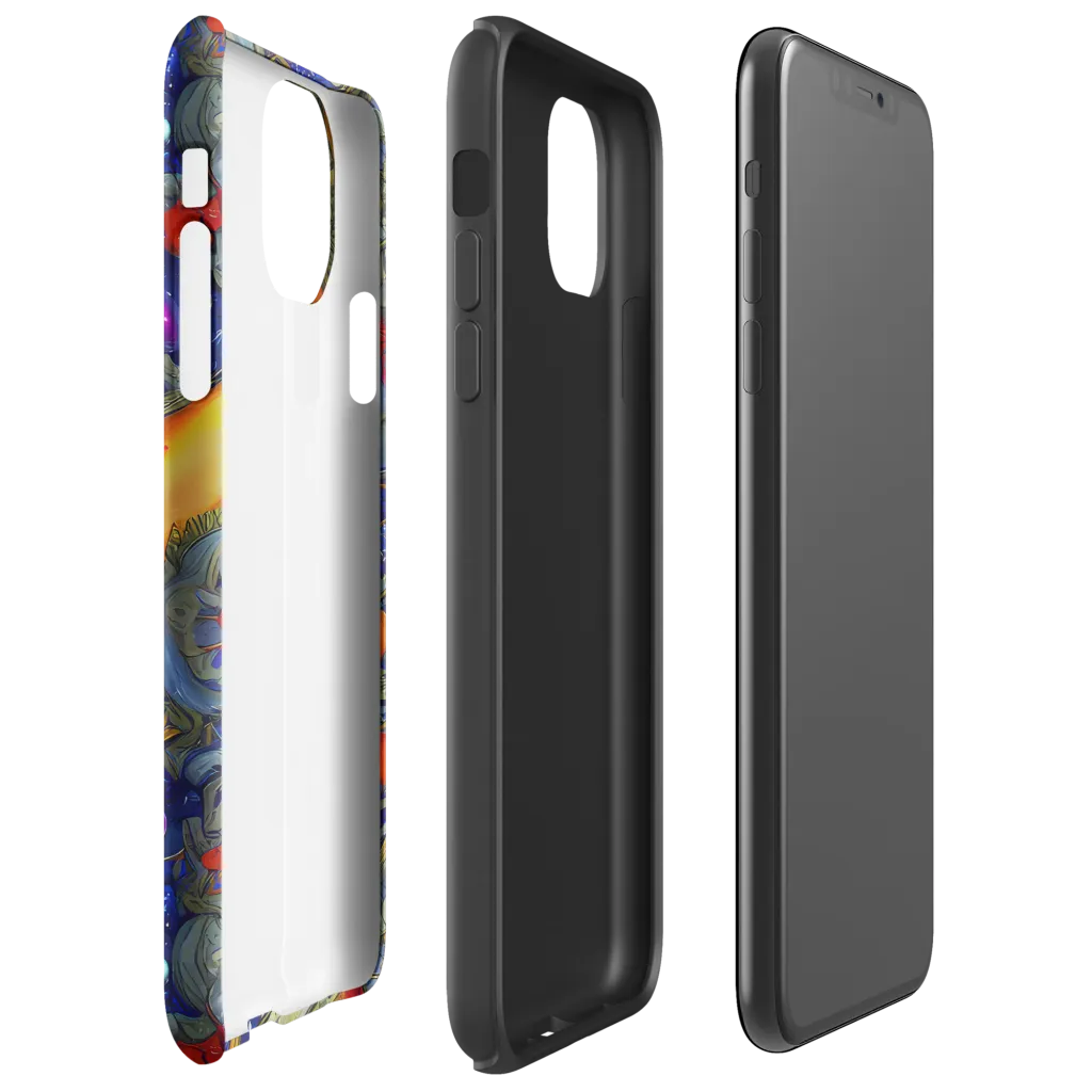 Astral Harvest on Tough Case for iPhone® — Right