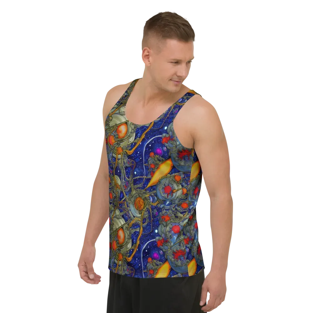 Astral Harvest on Men's Tank Top — Left Front