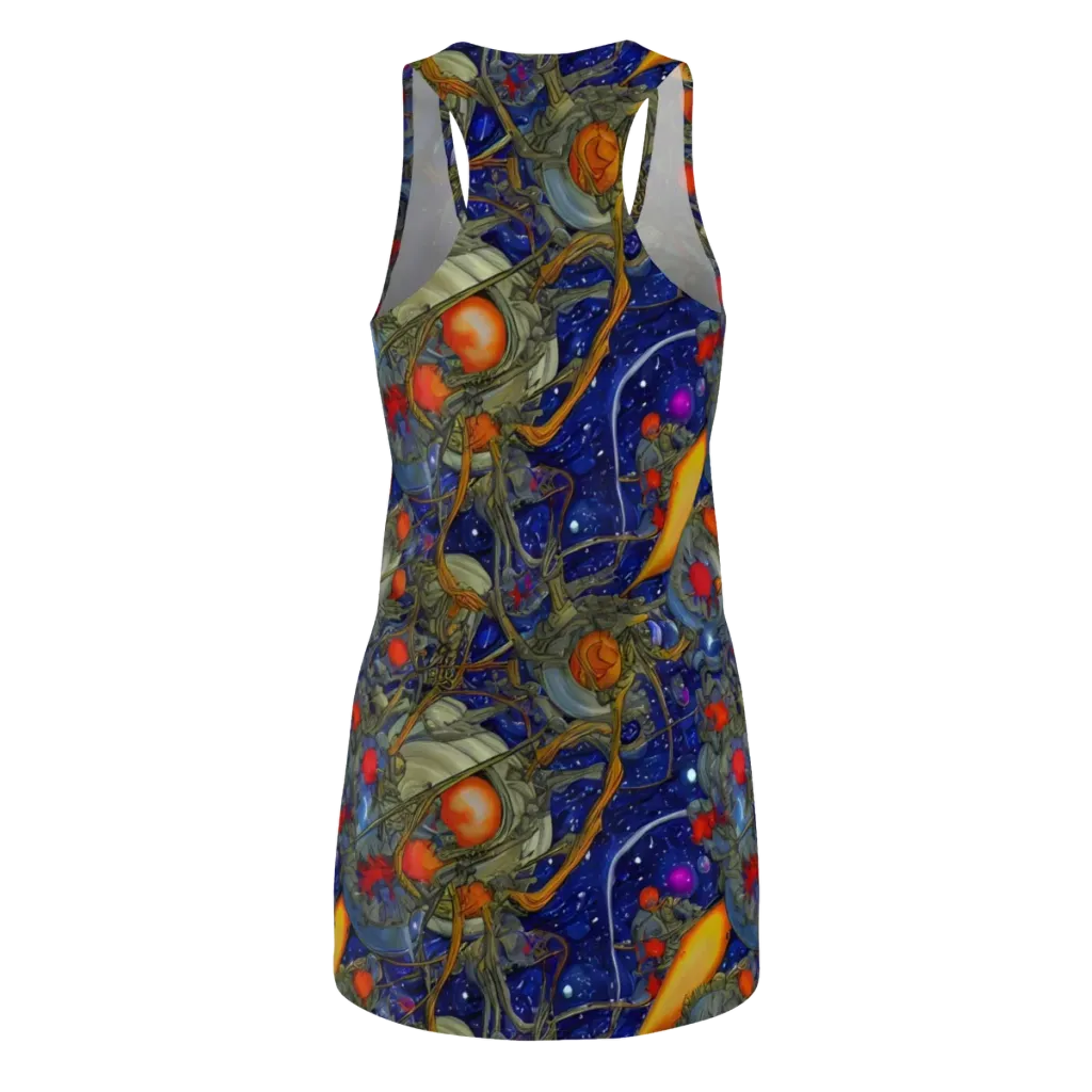 Astral Harvest on Racerback Dress — Back