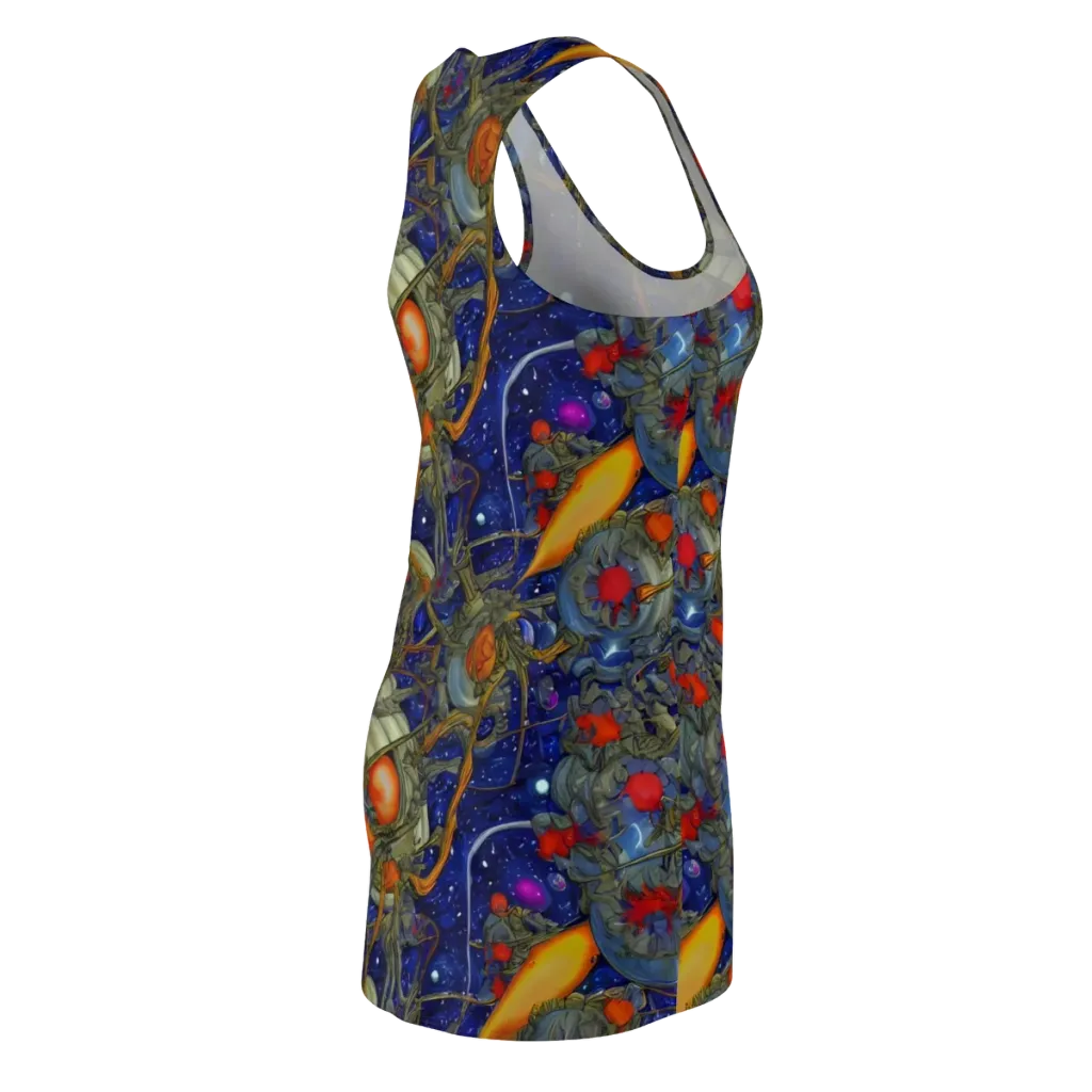 Astral Harvest on Racerback Dress — Back Side