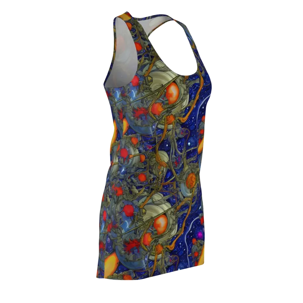 Astral Harvest on Racerback Dress — Front Side