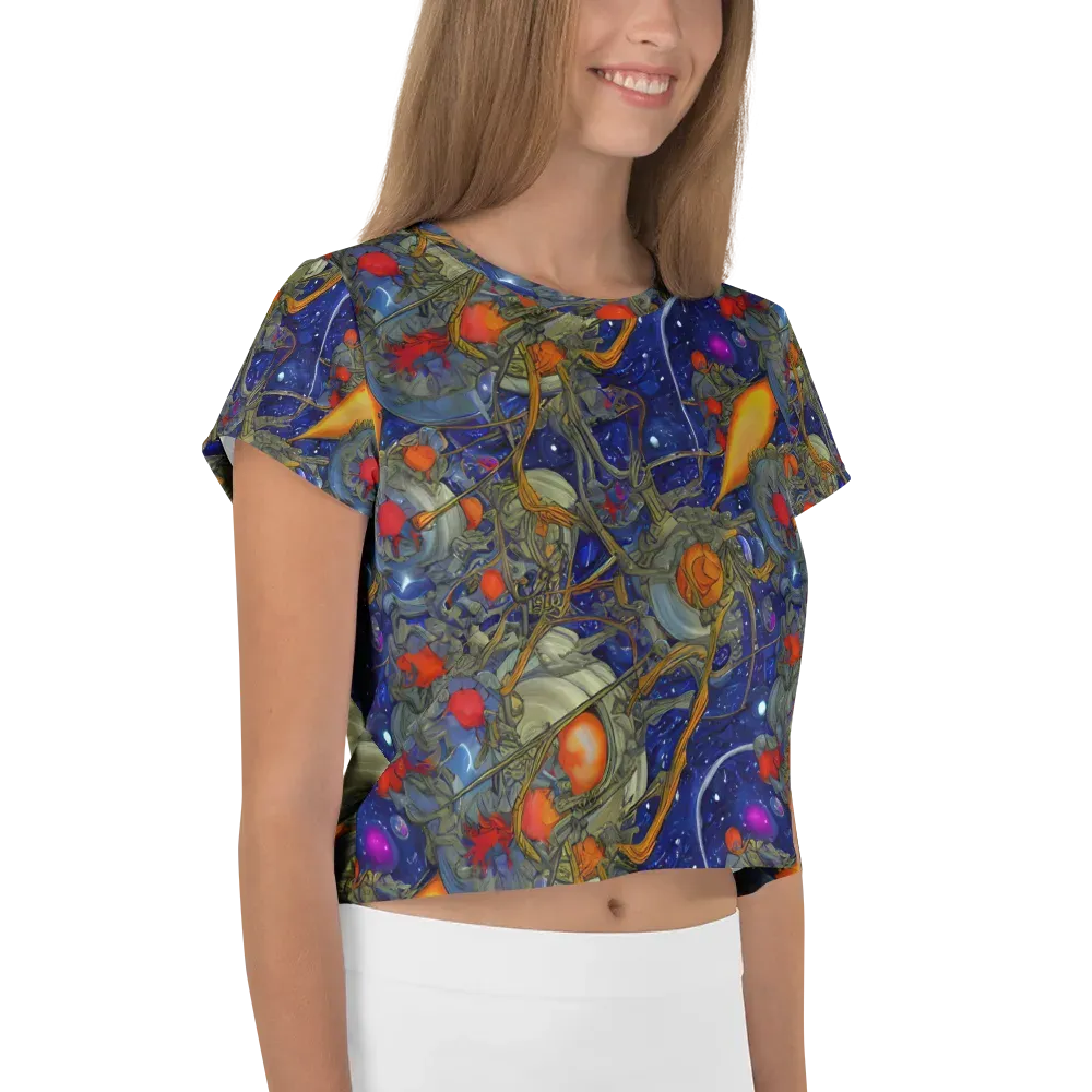 Astral Harvest on Crop Tee — Right