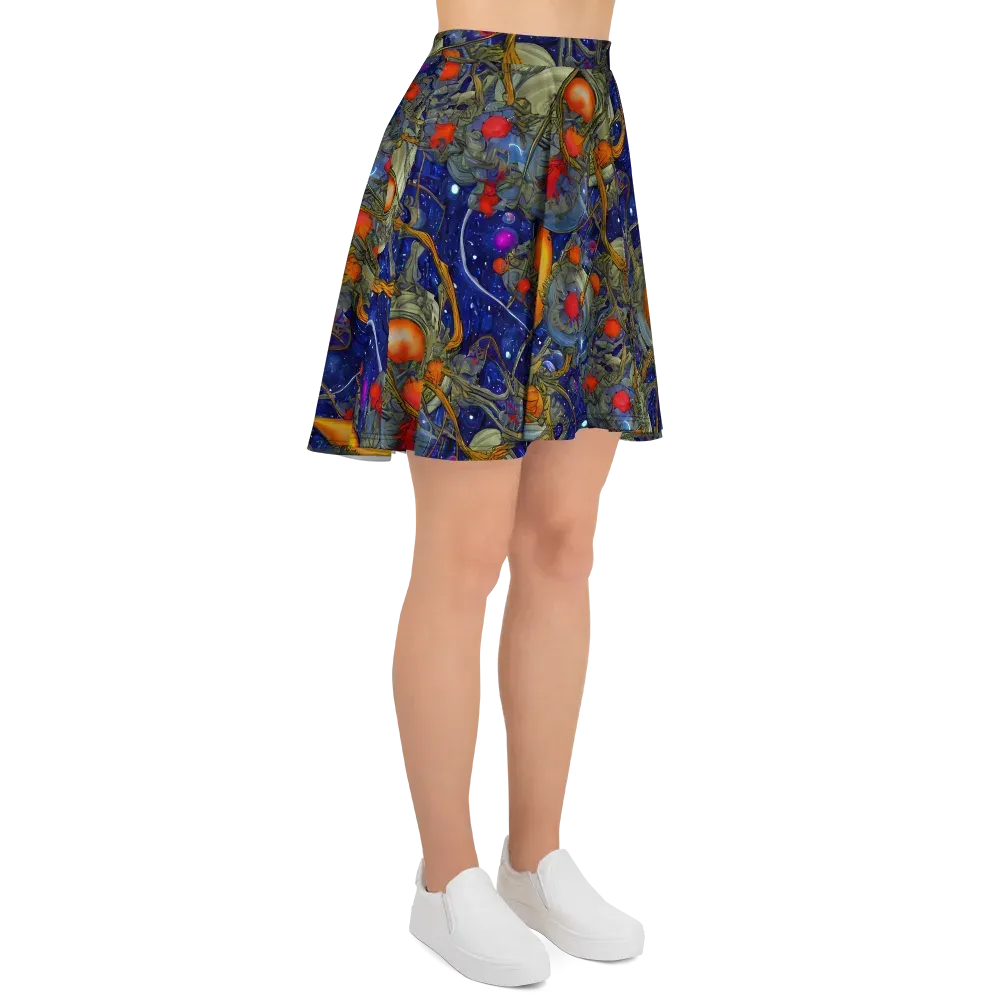Astral Harvest on Skater Skirt — Right
