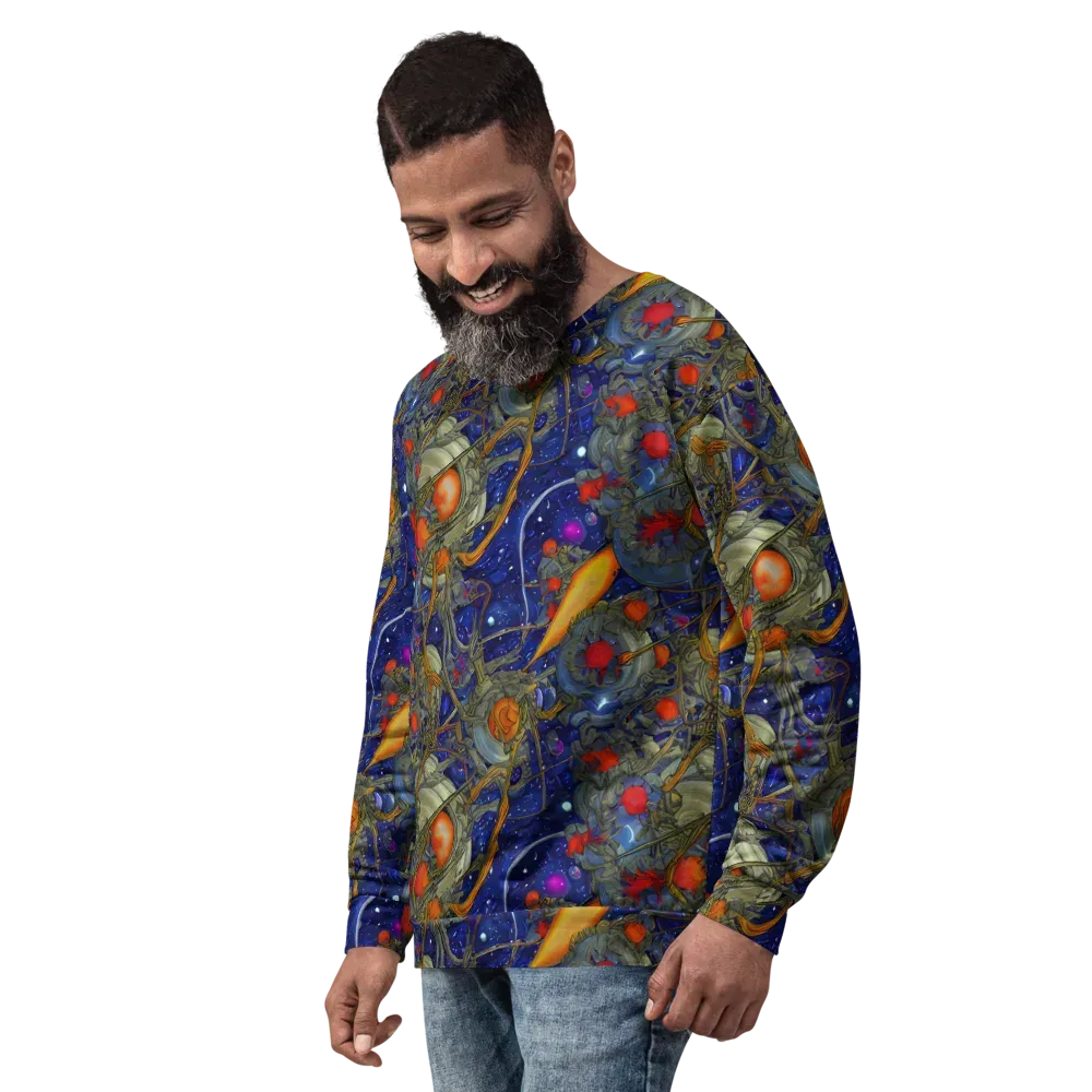 Astral Harvest on Sweatshirt — Left Front