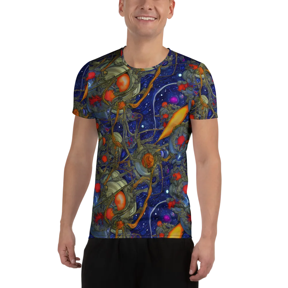 Astral Harvest on Men's Athletic T-Shirt — Front
