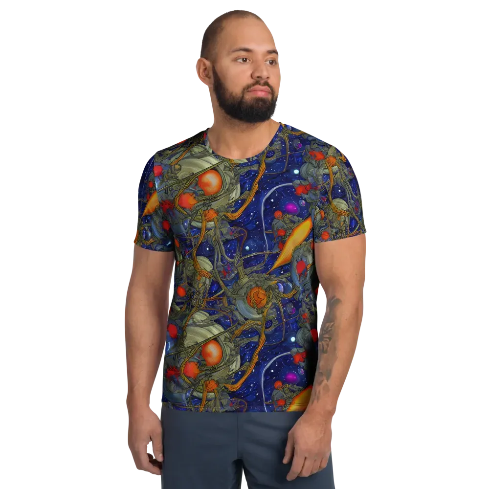 Astral Harvest on Men's Athletic T-Shirt — Front