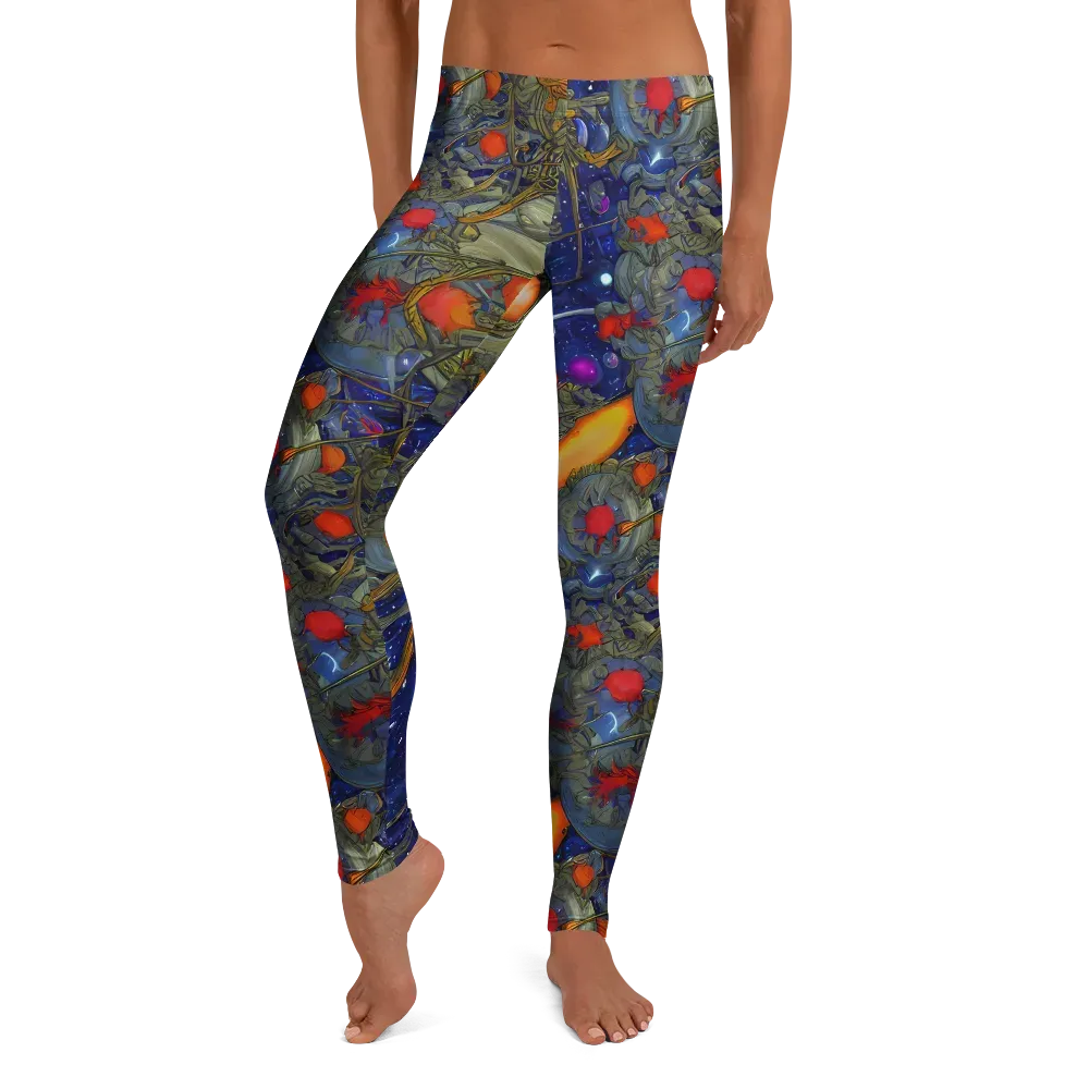 Astral Harvest on Leggings — Front