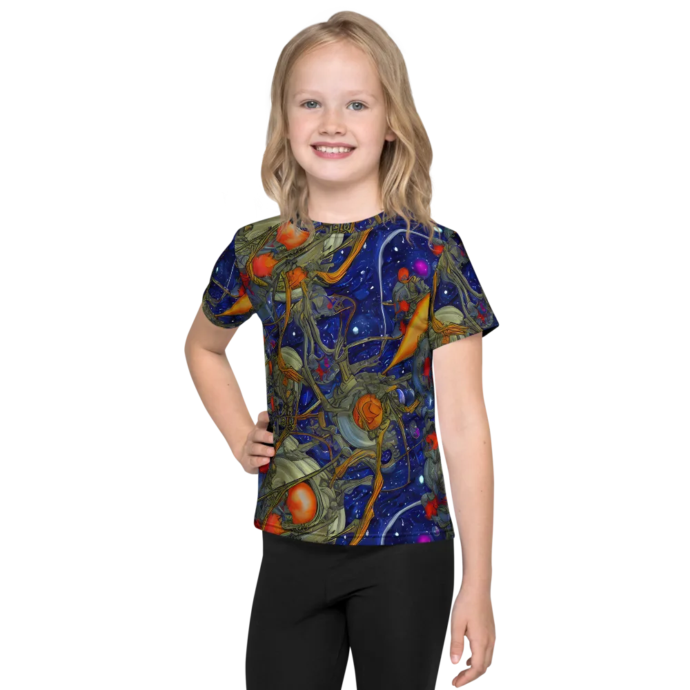 Astral Harvest on Kids Crew Neck T-Shirt — Front