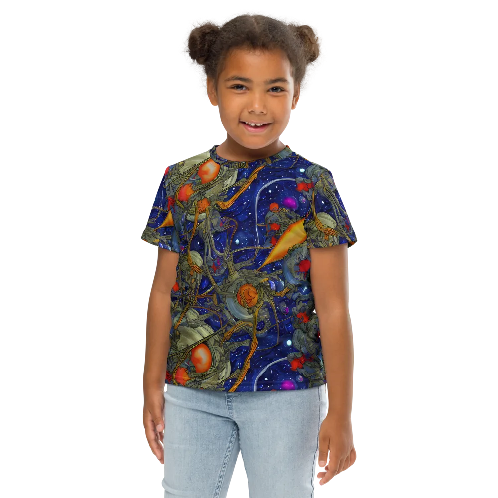 Astral Harvest on Kids Crew Neck T-Shirt — Front
