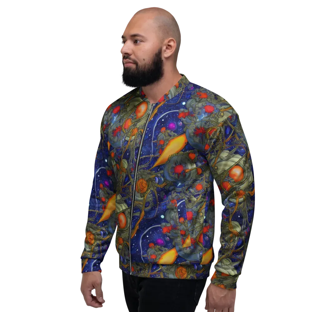 Astral Harvest on Bomber Jacket — Left