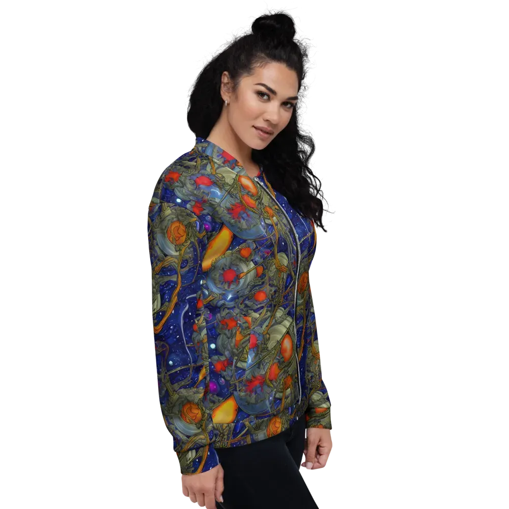 Astral Harvest on Bomber Jacket — Right