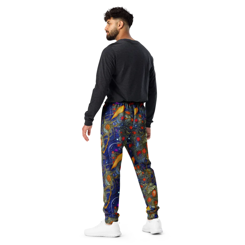 Astral Harvest on Men's Joggers — Back