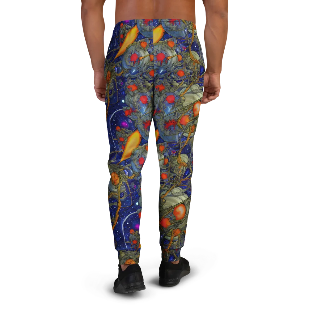 Astral Harvest on Men's Joggers — Back