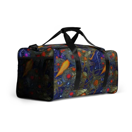 Astral Harvest on a Duffle Bag