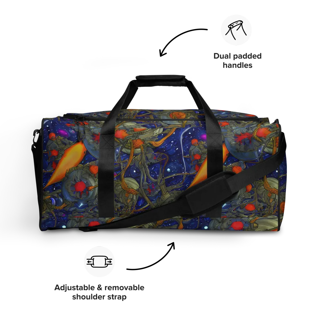 Astral Harvest on Duffle Bag — Front