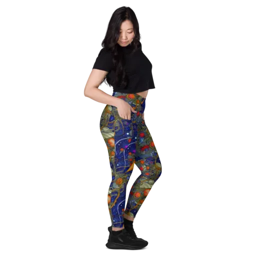 Astral Harvest on a Leggings with Pockets