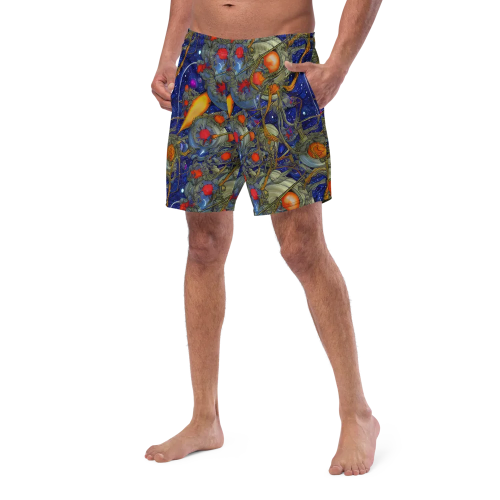 Astral Harvest on Swim Trunks — Left Front