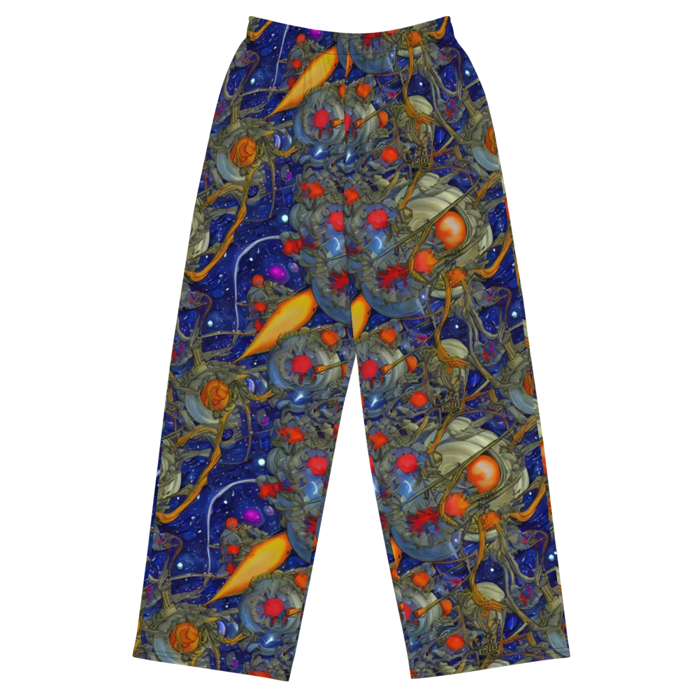 Astral Harvest on Wide-Leg Pants — Front