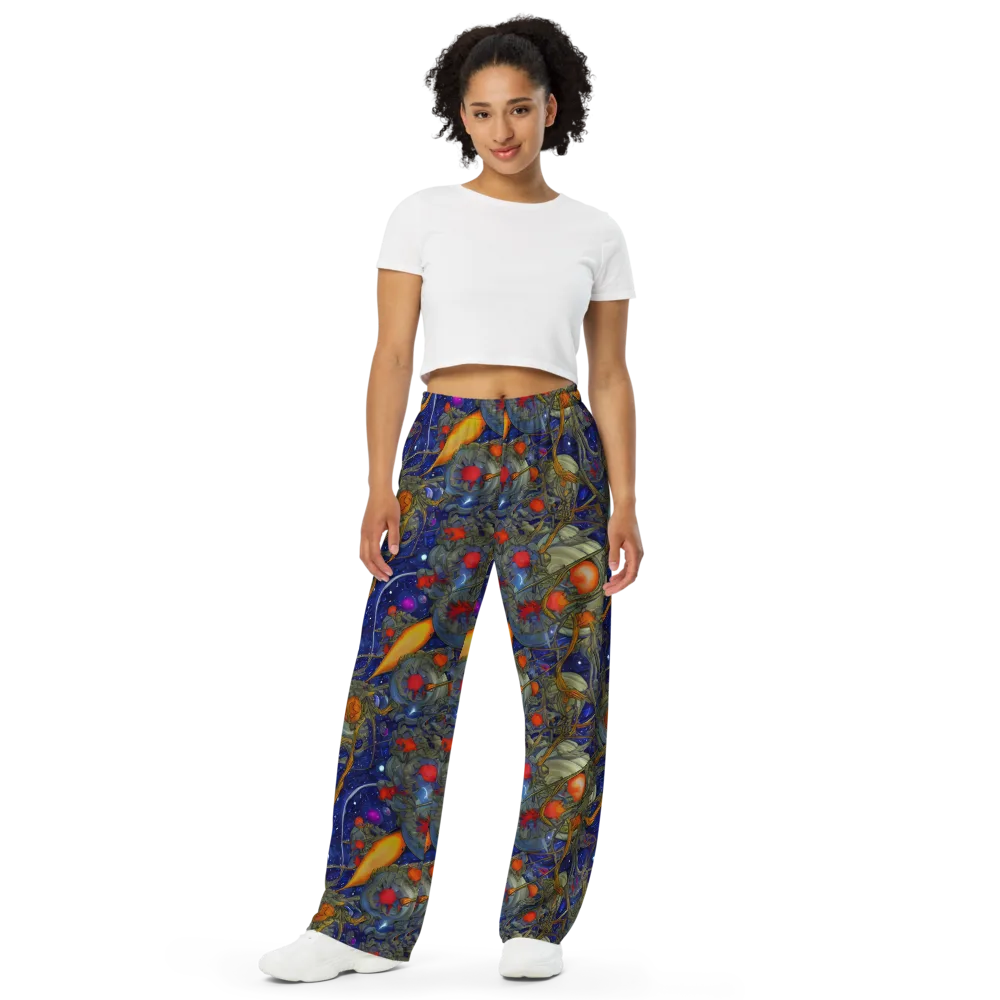 Astral Harvest on Wide-Leg Pants — Front