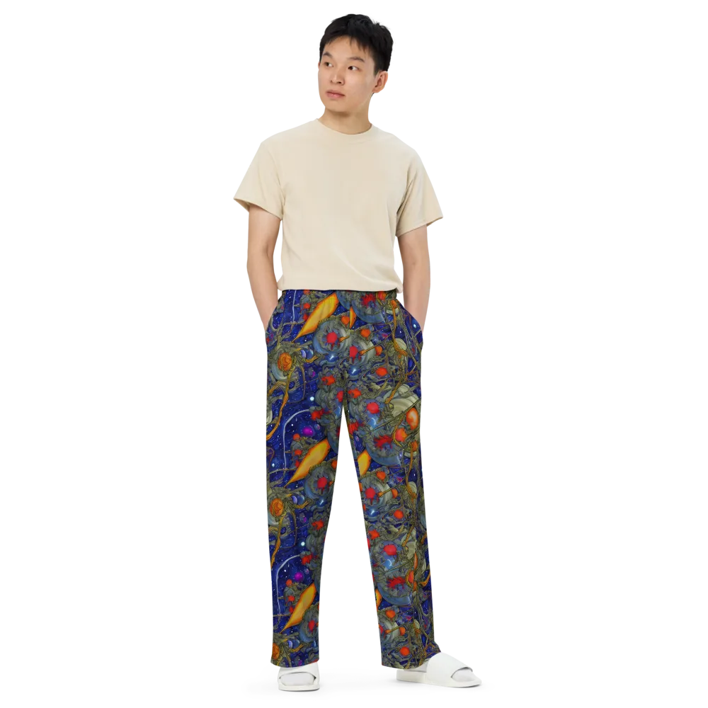 Astral Harvest on Wide-Leg Pants — Front