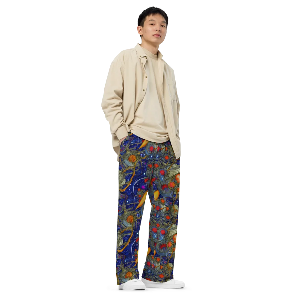 Astral Harvest on Wide-Leg Pants — Right Front