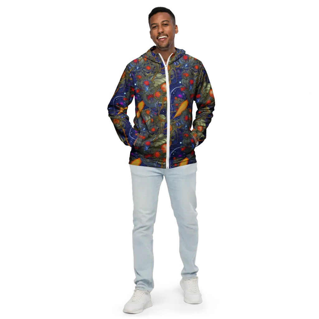 Astral Harvest on Men's Windbreaker — Front