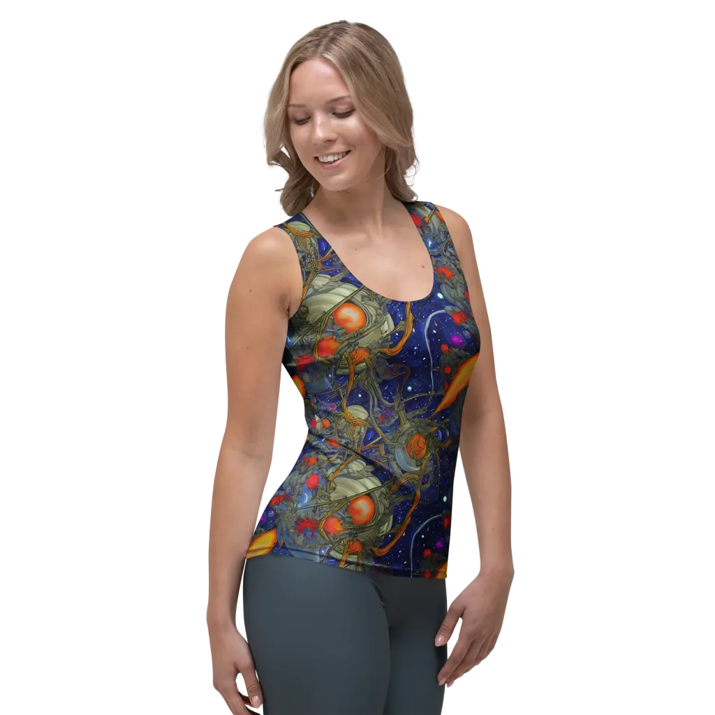 Astral Harvest on Women's Tank Top — Right Front