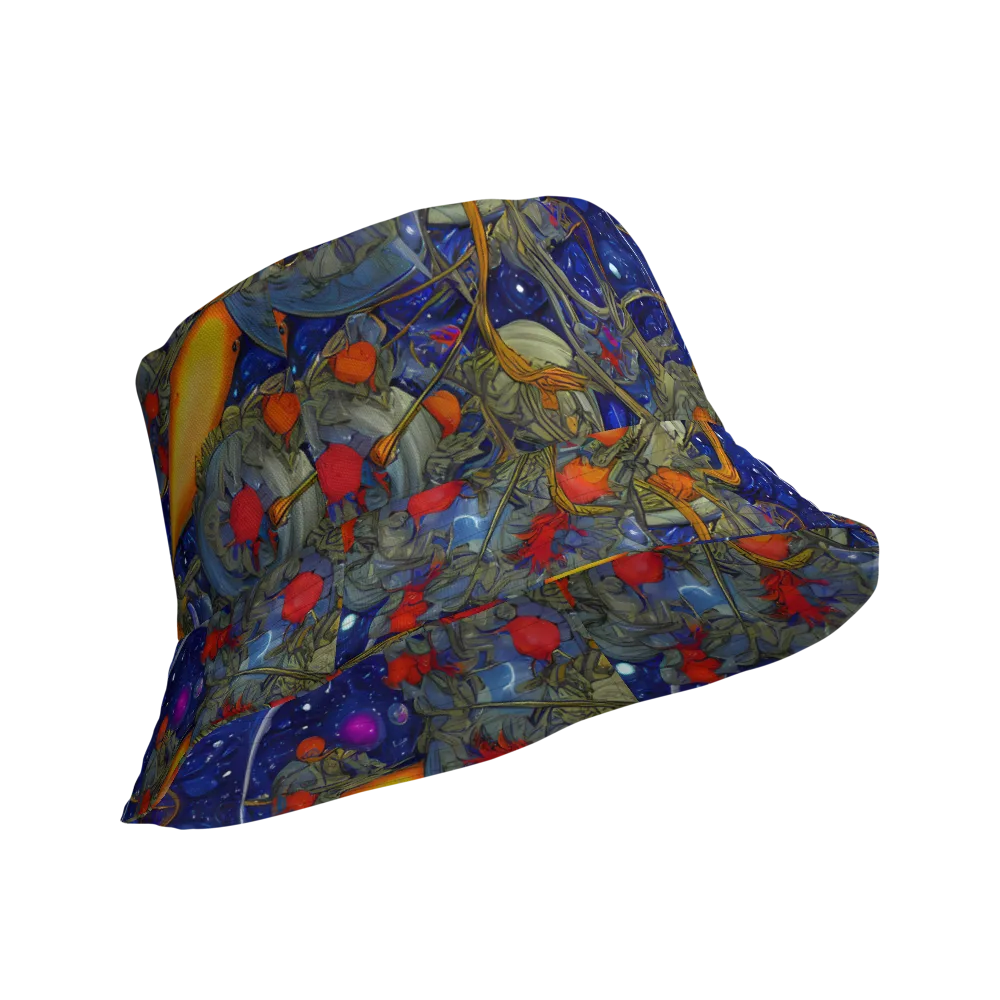 Astral Harvest on Reversible Bucket Hat — Product details Outside