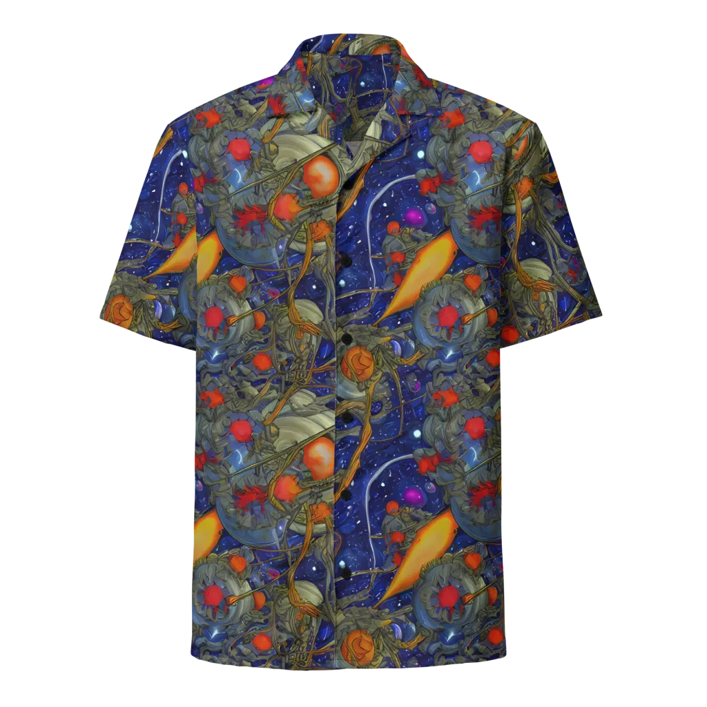 Astral Harvest on Button Shirt — Front
