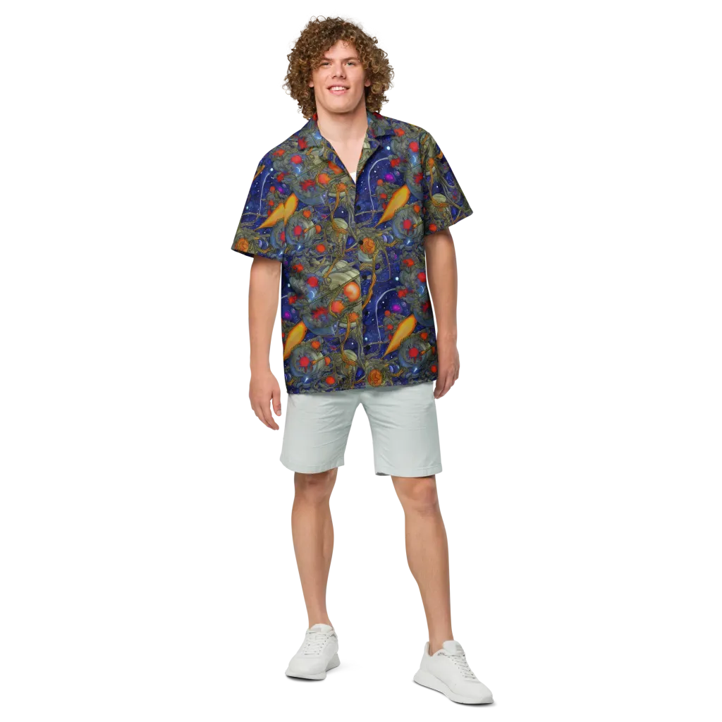 Astral Harvest on Button Shirt — Front