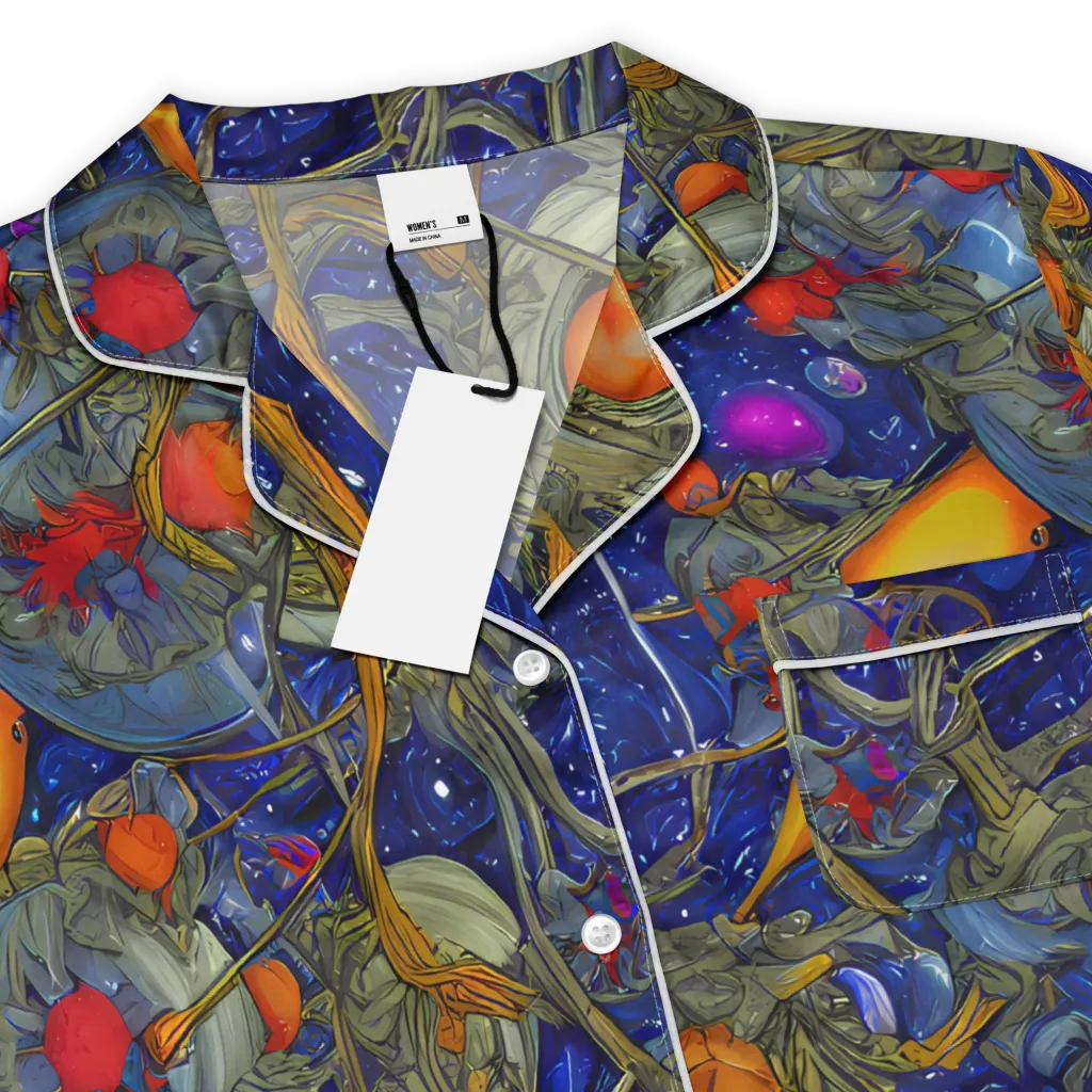 Astral Harvest on Women's Short Sleeve Pajama Top — Product details