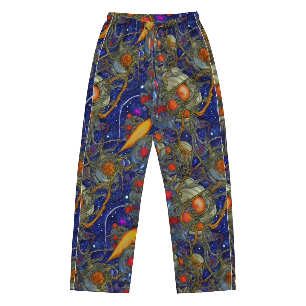 Astral Harvest on Women's Pajama Pants — Front