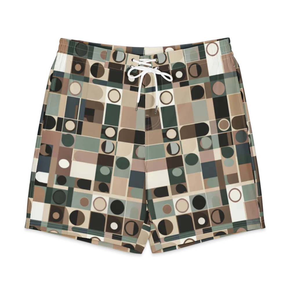 Velvet Modulation on Men's Board Shorts — Front