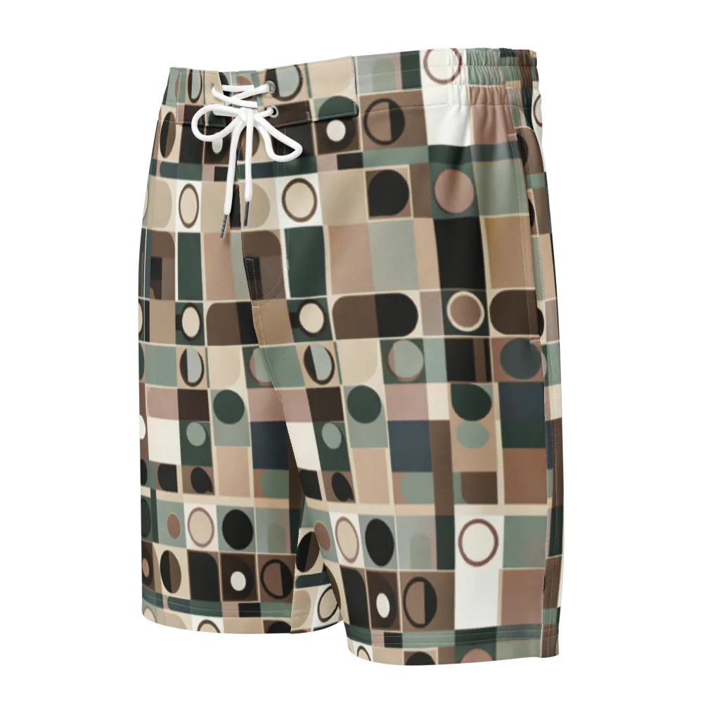 Velvet Modulation on Men's Board Shorts — Front