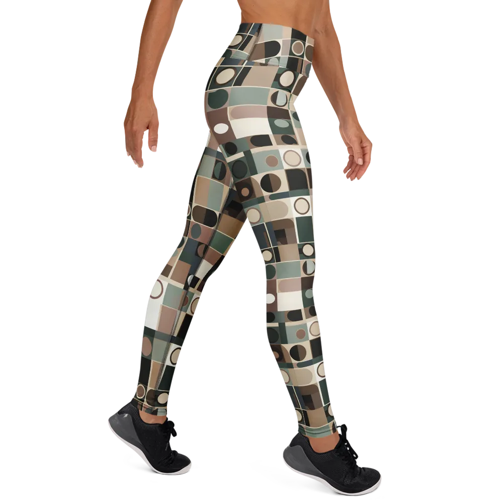 Velvet Modulation on Yoga Leggings — Right