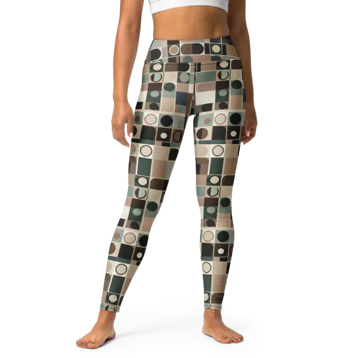 Velvet Modulation on a Yoga Leggings