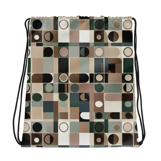 Velvet Modulation on a Drawstring Bag