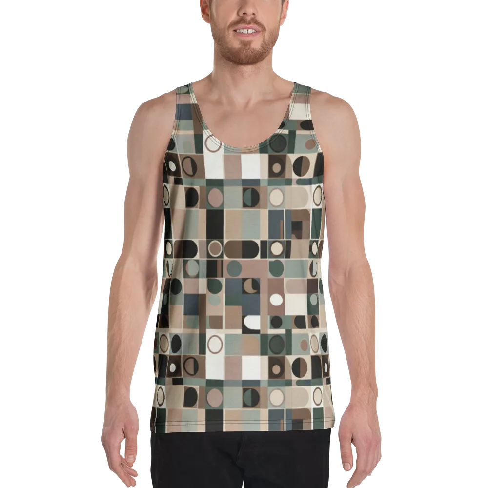 Velvet Modulation on Men's Tank Top — Front
